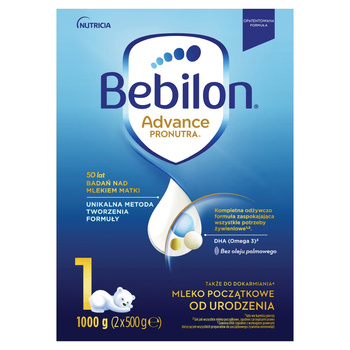 Bebilon Advance Pronutra 1mleko początkowe od urodzenia 1kg