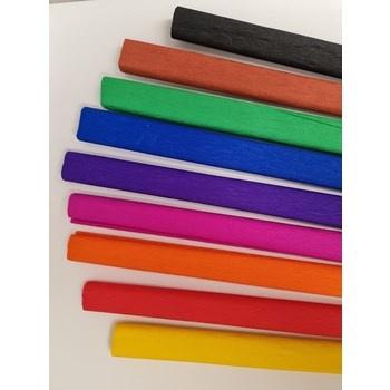 Bibuła marszczona mix kolorów– 50cm x 200cm