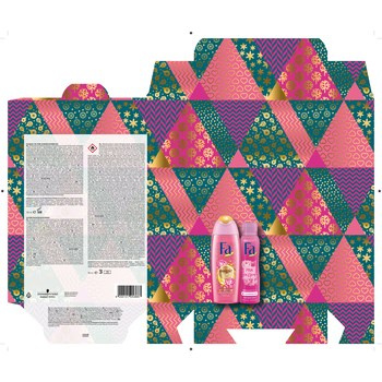 Fa Pink Passion zestaw świąteczny żel pod prysznic 250ml + Fa Pink Passion Dezodorant 150 ml
