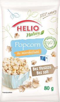 Helio Natura Popcorn light do mikrofalówki 80 g