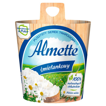 Almette Puszysty serek twarogowy śmietankowy 150 g