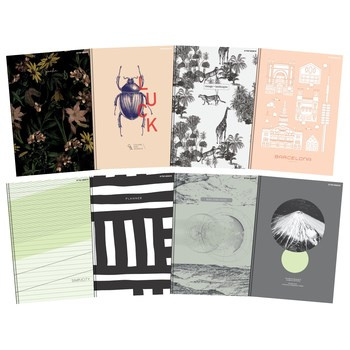 Brulion MegaMix A5 96k kratka z marginesem TOP-2000