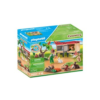 PLAYMOBIL Klatki z królikami 41 klocków