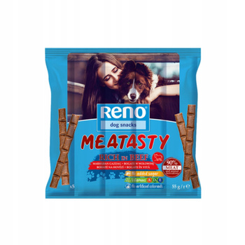 Reno Meatasty Bogate w wołowinę 55g