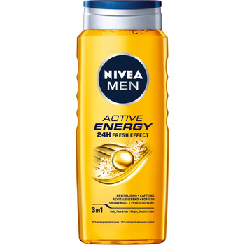 NIVEA MEN Active Energy Żel pod prysznic 500 ml