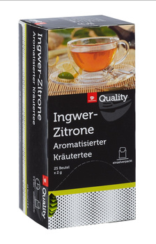 TGQ Herbata ziołowa imbirowo-cytrynowa 25tb x 2g