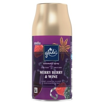 Glade® automatic spray - Merry Berry & Wine - zapas