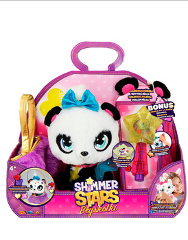 Błyskotki - plusz z torebką - zestaw delux 2ass.