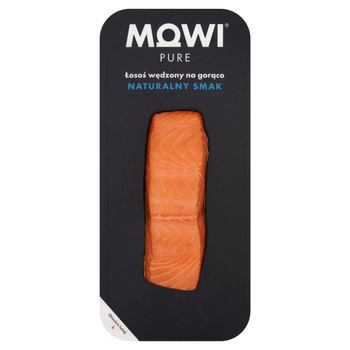Mowi Pure Łosoś wędzony na gorąco naturalny smak 125 g