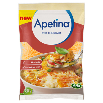 Arla Apetina Ser wiórkowany Red Cheddar 200 g