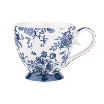 Filiżanka jumbo na stopce 350 ml jasna Elisabeth Altom Design