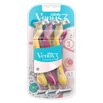 Gillette Venus 3 Dragonfruit Maszynki jednorazowe, 6szt