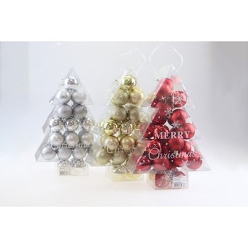 EM&EM Bombka na choinkę - choinka 6cm złoty