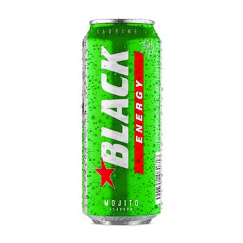 BLACK ENERGY MOJITO 500ML