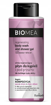 BIOMEA Regenerujący płyn do kąpieli i pod prysznic 500 ml