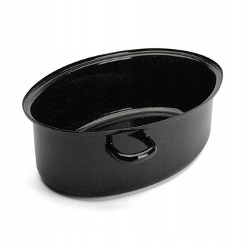 Brytfanna emaliowana z pokrywą 7l Emalia Pleszew