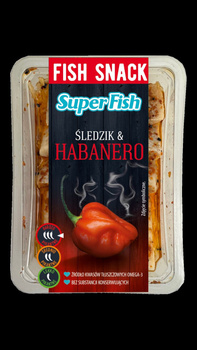 SuperFish Śledzik & habanero 200 g