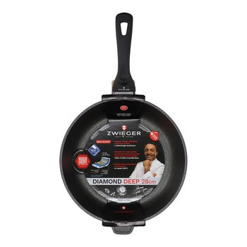 Patelnia 28 cm głęboka Diamond Zwieger
