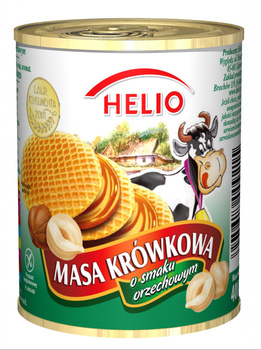 Helio Masa krówkowa o smaku orzechowym 400 g