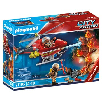 PLAYMOBIL Helikopter strażacki 57 klocków