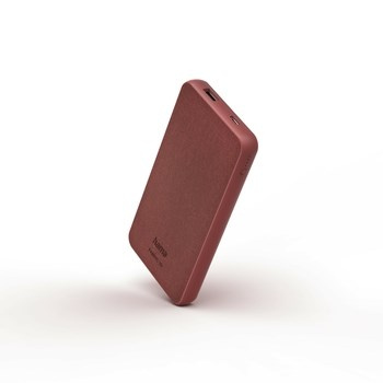 Powerbank Hama Fabric10 10000mAh 201657 Czerwony