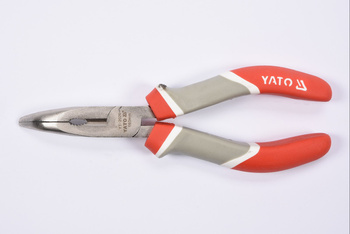 Szczypce wydłużone wygięte 160 mm