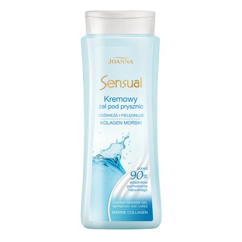 Joanna Sensual Kremowy żel pod prysznic kolagen morski 500 ml