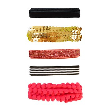 Zestaw wstążek INCOOD 5M 5 szt mix kolorów