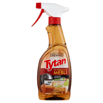 Tytan Preparat do pielęgnacji mebli i urządzeń elektronicznych antystatyczny spray 500 ml