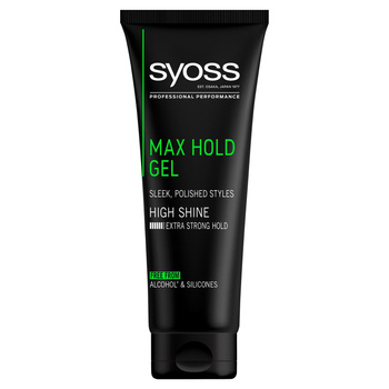 Syoss Max Holdgel Żel do włosów megamocny 250ml