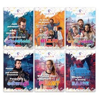 Pelikan Zeszyt A5 32 linia podwójna KLEKS