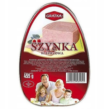 Szynka wieprzowa 455g Gratka
