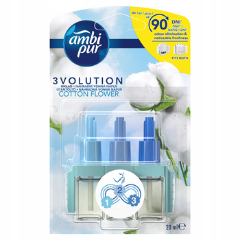 Ambi Pur z wkładem do elektrycznego odświeżacza powietrza Ambi Pur Cotton, 20ml