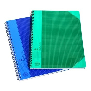 Kołonotatnik A4/80k plast. mix  Taurus Studio