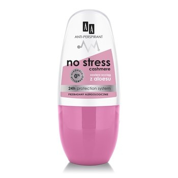 AA Deo antiperspirant w kulce No Stress Cashmere 24h 50 ml