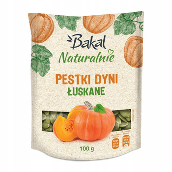 Pestki dyni łuskane Naturalnie Bakal 100g