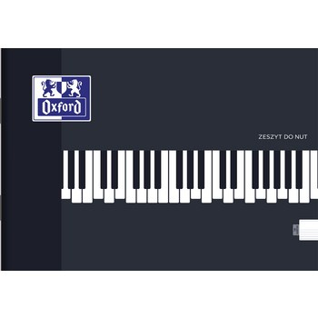 Zeszyt do nut Oxford A5 16 kartek w pięciolinię