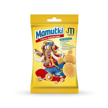 Mamut Mamutki Ciastka biszkoptowe 20 g