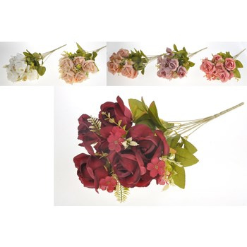 Bukiet sztucznych kwiatów