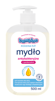 Bambino Rodzina Mydło do rąk antybakteryjne 500ml