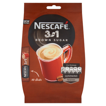 Nescafé 3in1 Brown Sugar Rozpuszczalny napój kawowy 165g