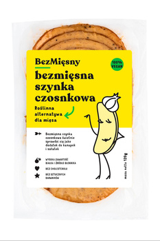 BezMięsny Bezmięsna szynka czosnkowa 120g