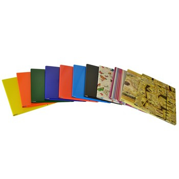 Teczka A4 na gumkę extra mix