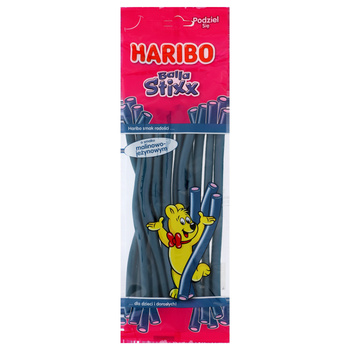 Haribo Żelki owocowe Balla Stixx malina-jeżyna 170g