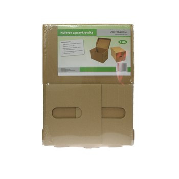 Kuferek Brązowy 290X190X200mm