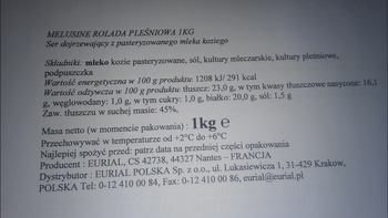 MELUSINE ROLADA PLEŚNIOWA 1KG
