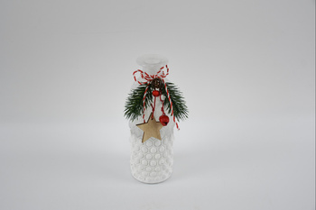 Ozdobna butelka szklana