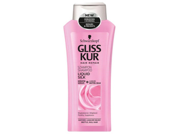 Gliss Liquid Silk Szampon do włosów matowych i łamliwych 400 ml