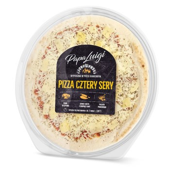Papa Luigi Pizza 4 sery 400 g