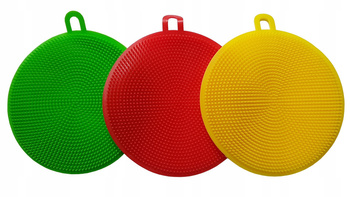 Zestaw myjek silikonowych 3szt VESPERO